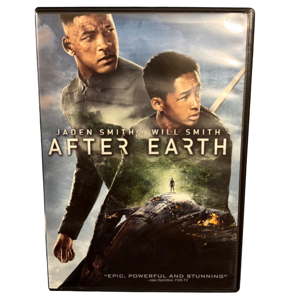 After Earth DVD Will Smith Jaden Smith Sci-Fi Movie M Night Shyamalan Widescreen